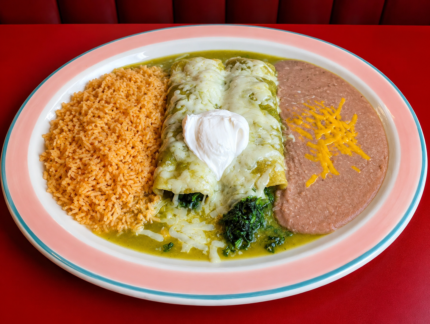 Vegetarian enchilada